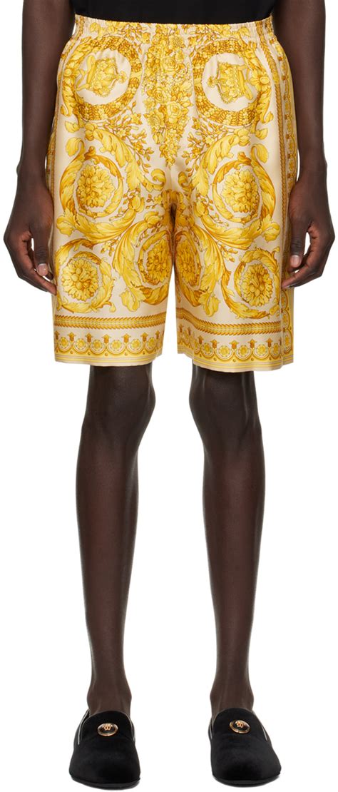 versace barocco shorts.